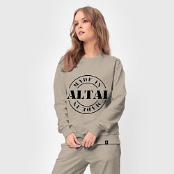 Костюм хлопковый женский Made in Altai, цвет: миндальный — фото 2