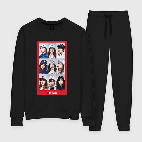 Женский костюм TWICE / Черный – фото 1