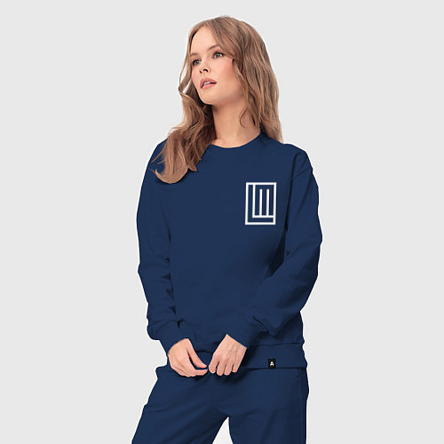 Женский костюм LINDEMANN / Тёмно-синий – фото 3