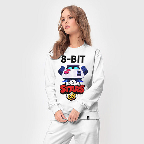 Женский костюм Brawl Stars 8-BIT / Белый – фото 3