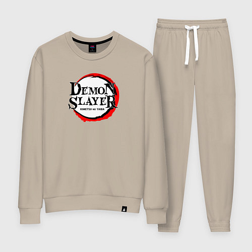 Женский костюм KIMETSU NO YAIBA / Миндальный – фото 1