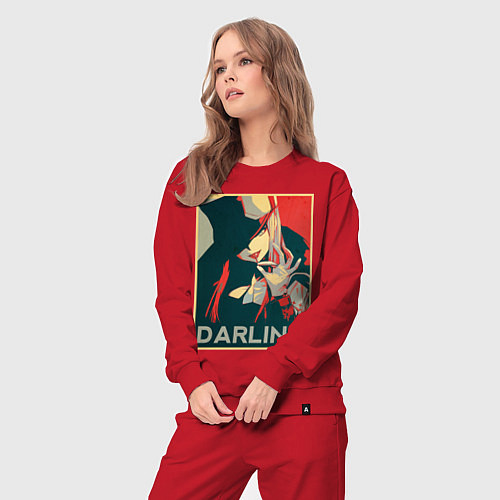 Женский костюм Darling / Красный – фото 3