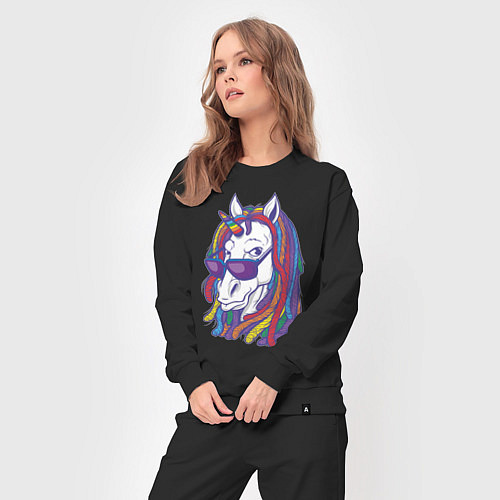 Женский костюм Rasta Unicorn / Черный – фото 3