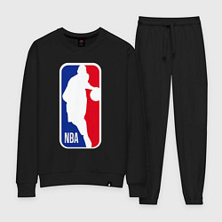 Костюм хлопковый женский NBA Kobe Bryant, цвет: черный
