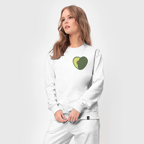 Женский костюм Avocado Heart / Белый – фото 3