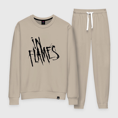Женский костюм In Flames / Миндальный – фото 1