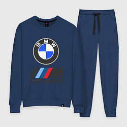 Костюм хлопковый женский BMW BOSS, цвет: тёмно-синий