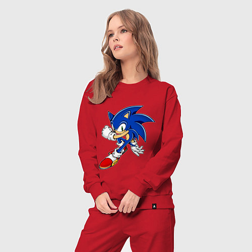Женский костюм Sonic / Красный – фото 3