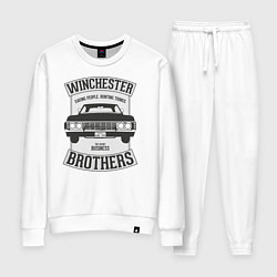 Костюм хлопковый женский Impala Winchesters, цвет: белый