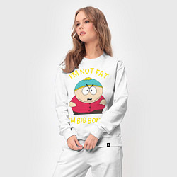 Костюм хлопковый женский South Park, Эрик Картман, цвет: белый — фото 2