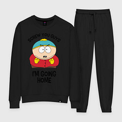 Костюм хлопковый женский South Park, Эрик Картман, цвет: черный