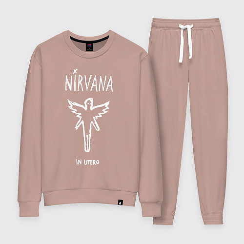 Женский костюм Nirvana In utero / Пыльно-розовый – фото 1