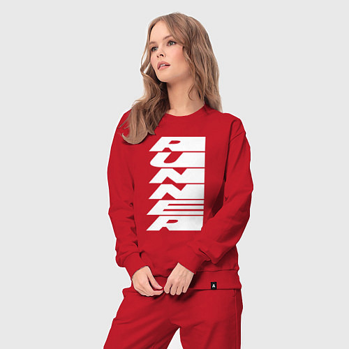 Женский костюм Runner / Красный – фото 3