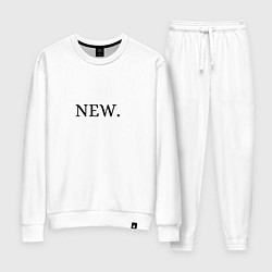Костюм хлопковый женский NEW, цвет: белый