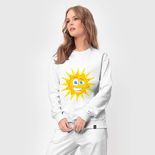 Женский костюм Летнее солнце / Белый – фото 3
