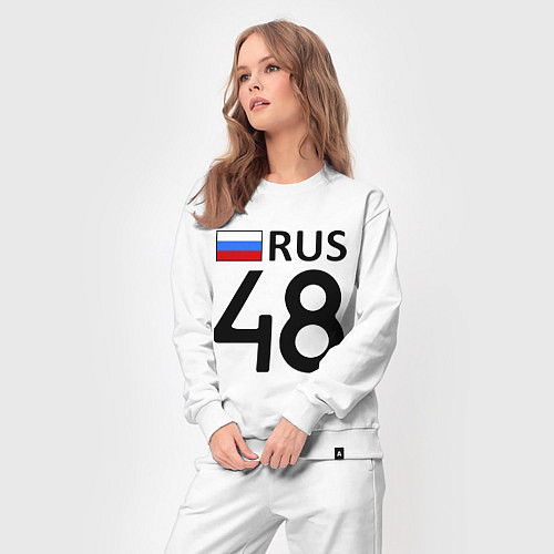Женский костюм RUS 48 / Белый – фото 3