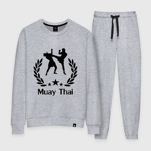 Женский костюм Muay Thai: High Kick / Меланж – фото 1