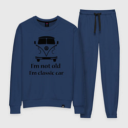 Костюм хлопковый женский Volkswagen, цвет: тёмно-синий