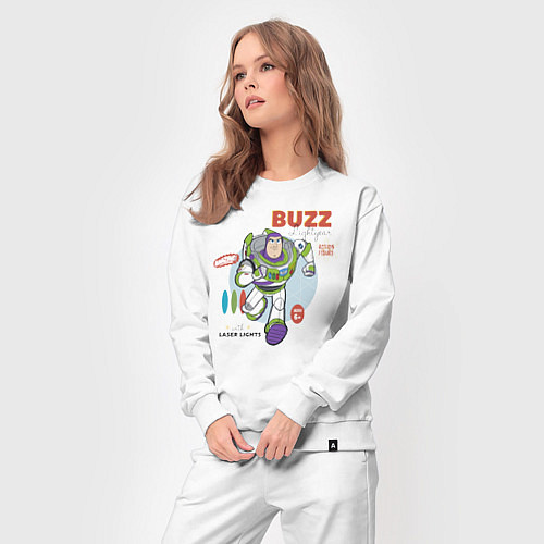 Женский костюм Buzz Lightyear / Белый – фото 3