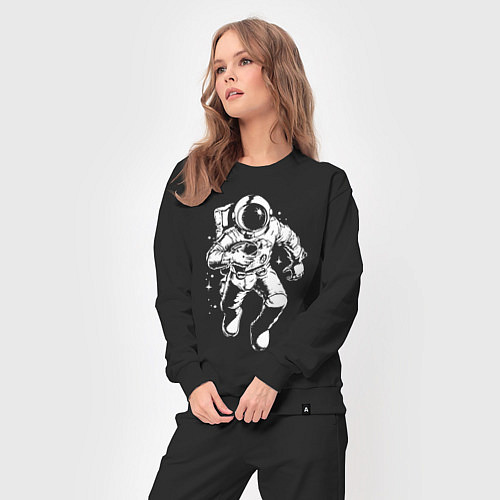 Женский костюм Space american football / Черный – фото 3