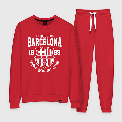 Женский костюм Barcelona FC / Красный – фото 1