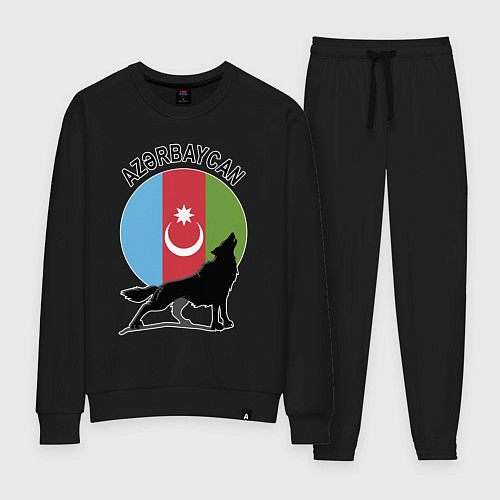 Женский костюм Азербайджан / Черный – фото 1