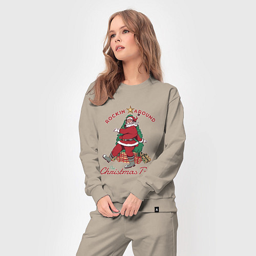 Женский костюм Rockin Santa / Миндальный – фото 3