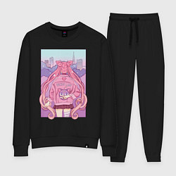 Костюм хлопковый женский Sailor Moon Wicked Lady, цвет: черный