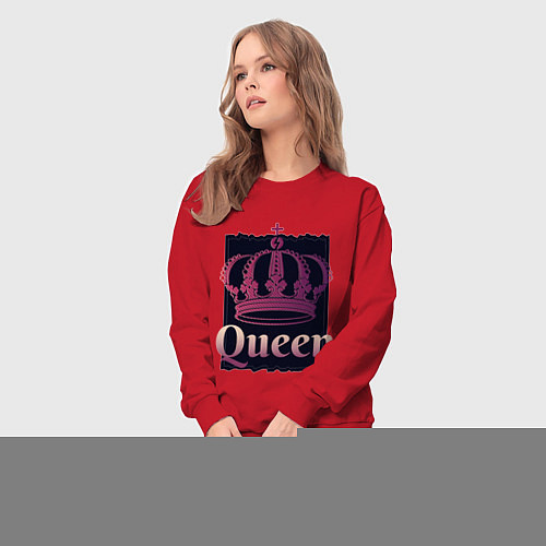 Женский костюм Queen Королева и корона / Красный – фото 3