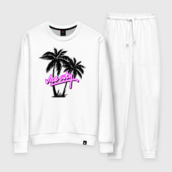 Костюм хлопковый женский GTA Vice City, цвет: белый