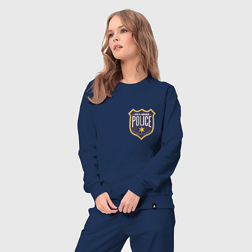 Женский костюм Grammar Police Граммар наци / Тёмно-синий – фото 3