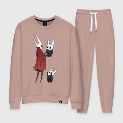 Костюм хлопковый женский Хорнет и рыцари, цвет: пыльно-розовый