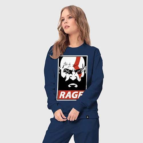 Женский костюм RAGE GOW / Тёмно-синий – фото 3