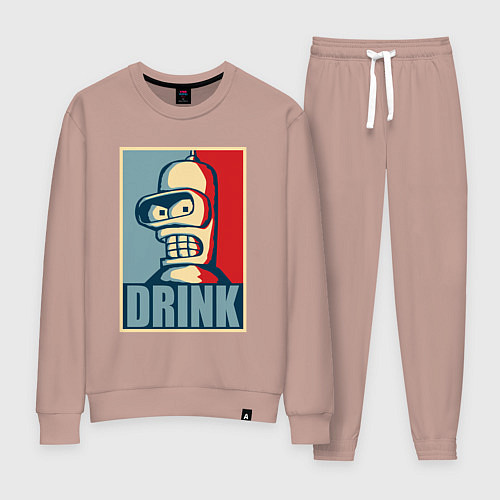 Женский костюм Bender / Пыльно-розовый – фото 1