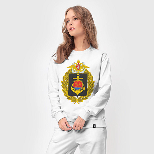 Женский костюм БАЛТИЙСКИЙ ФЛОТ ВМФ РОССИИ / Белый – фото 3