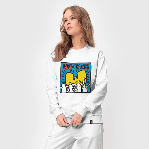 Женский костюм Wu-Tang People / Белый – фото 3