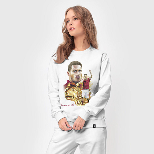 Женский костюм Francesco Totti Roma Italy Captain / Белый – фото 3