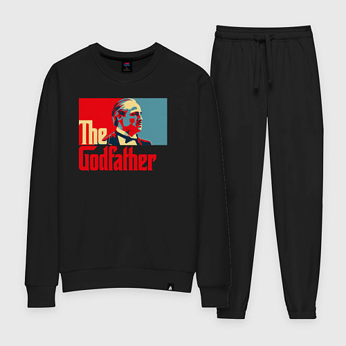 Женский костюм Godfather logo / Черный – фото 1
