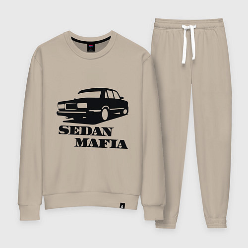 Женский костюм SEDAN MAFIA / Миндальный – фото 1