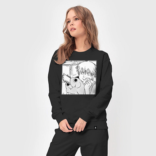 Женский костюм Человек — бензопила / Черный – фото 3