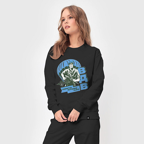 Женский костюм Никто кроме нас / Черный – фото 3