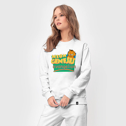 Женский костюм GARFIELD GENESIS EVANGELION / Белый – фото 3