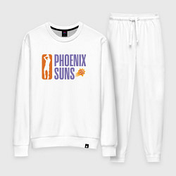 Костюм хлопковый женский NBA - Suns, цвет: белый