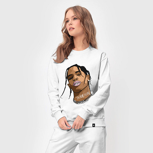 Женский костюм TRAVIS SCOTT ASTROWORLD Z / Белый – фото 3