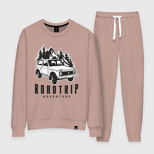 Женский костюм Niva roadtrip / Пыльно-розовый – фото 1