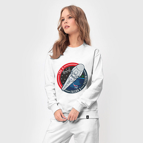 Женский костюм SPACE X А9 / Белый – фото 3