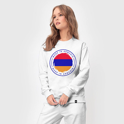 Женский костюм Сделано в Армении / Белый – фото 3