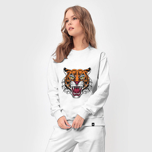 Женский костюм Style - Tiger / Белый – фото 3