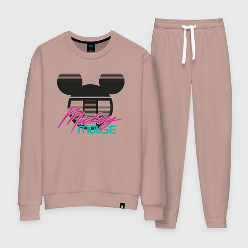 Женский костюм Logotype Mickey Mouse / Пыльно-розовый – фото 1