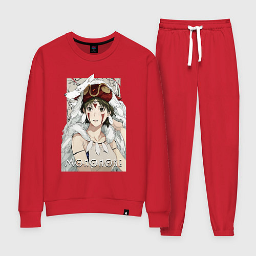 Женский костюм Princеss mononoke / Красный – фото 1